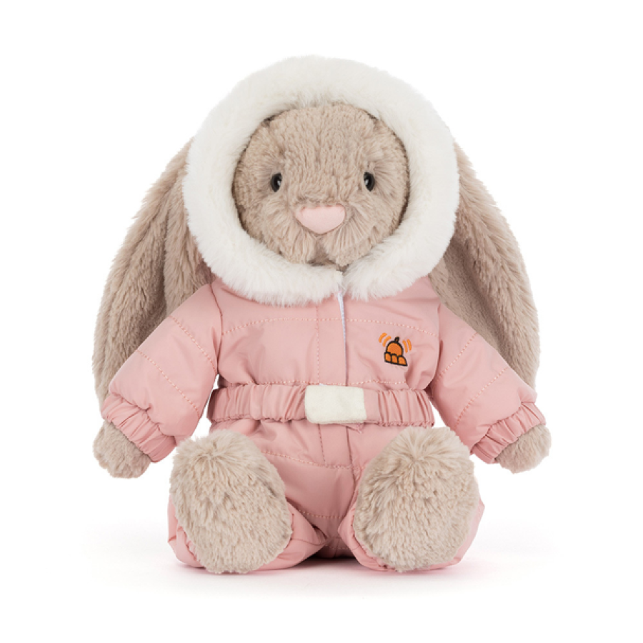 Jellycat Bashful Bunny 'Snow Suit'